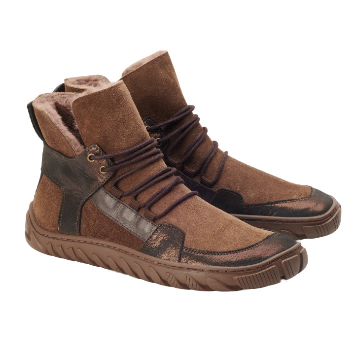 ALPIQ Winter Bronze - ZAQQ Barfußschuhe