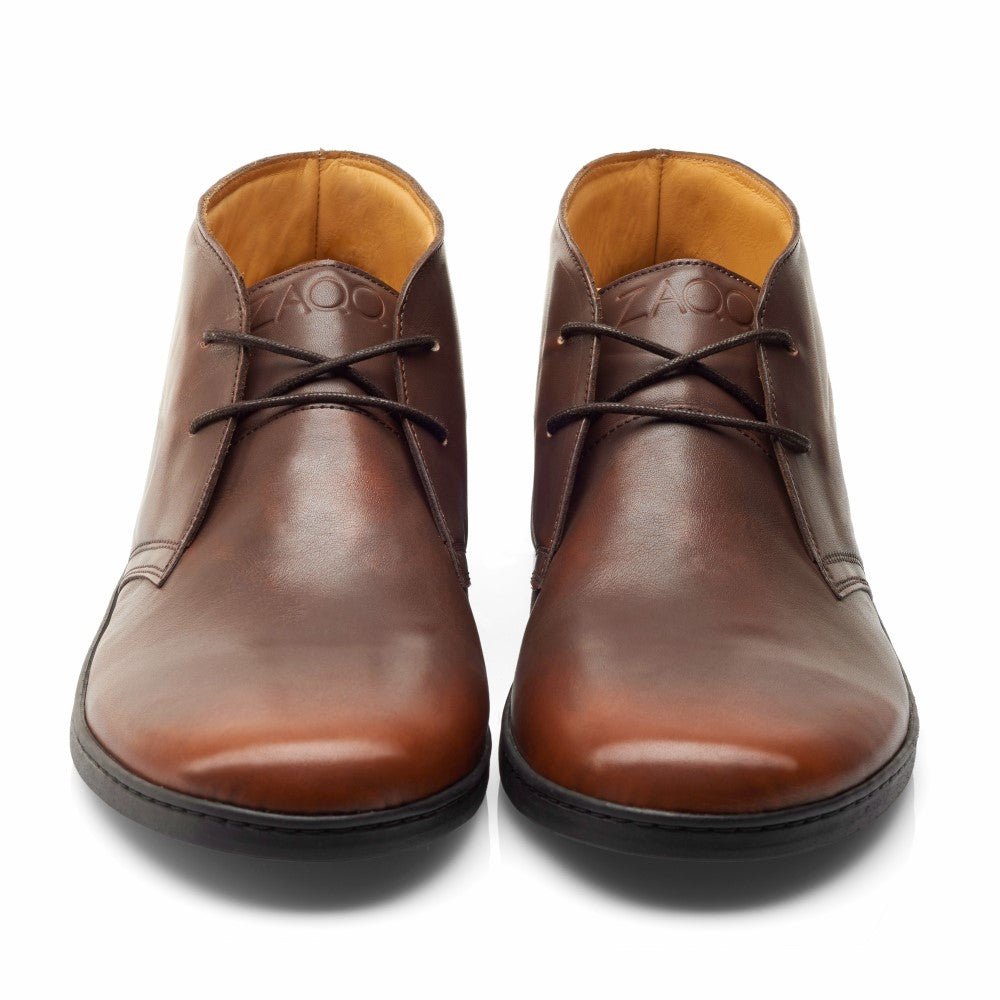 DUQE Antique Brown - ZAQQ Barfußschuhe