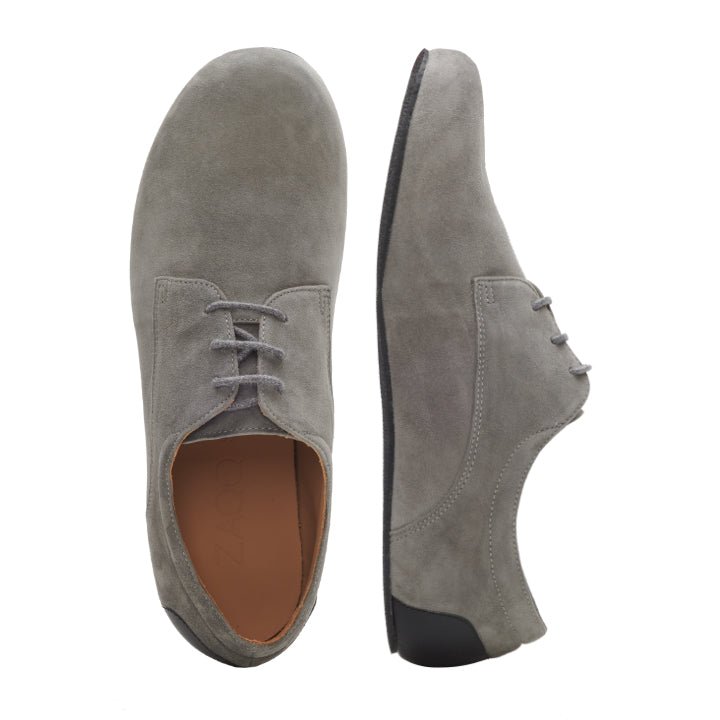 IQON Velours Grey - ZAQQ Barfußschuhe