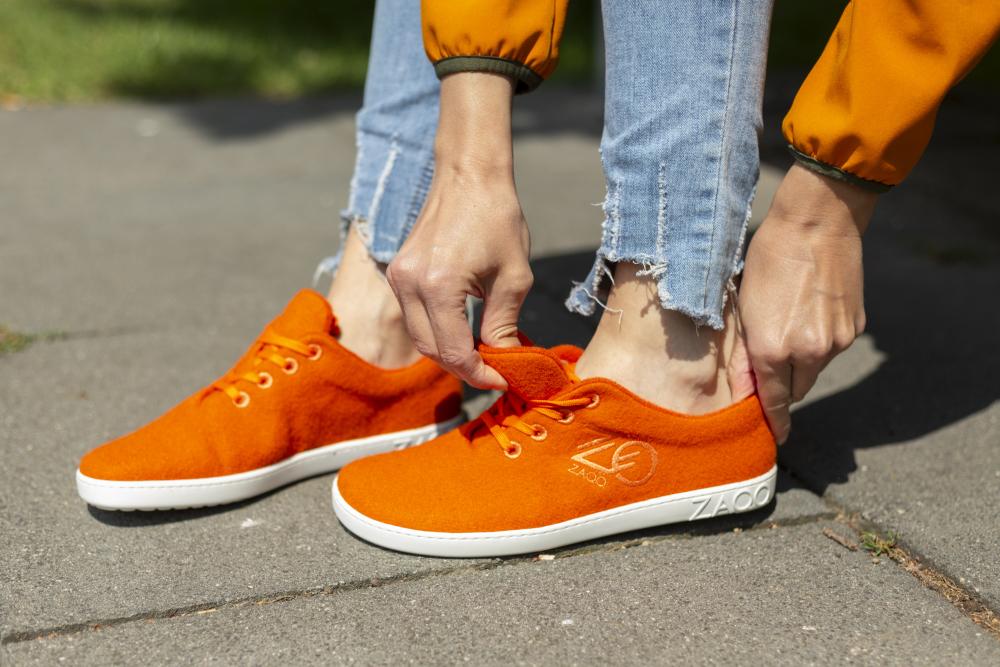 LIQE Orange - ZAQQ Barfußschuhe