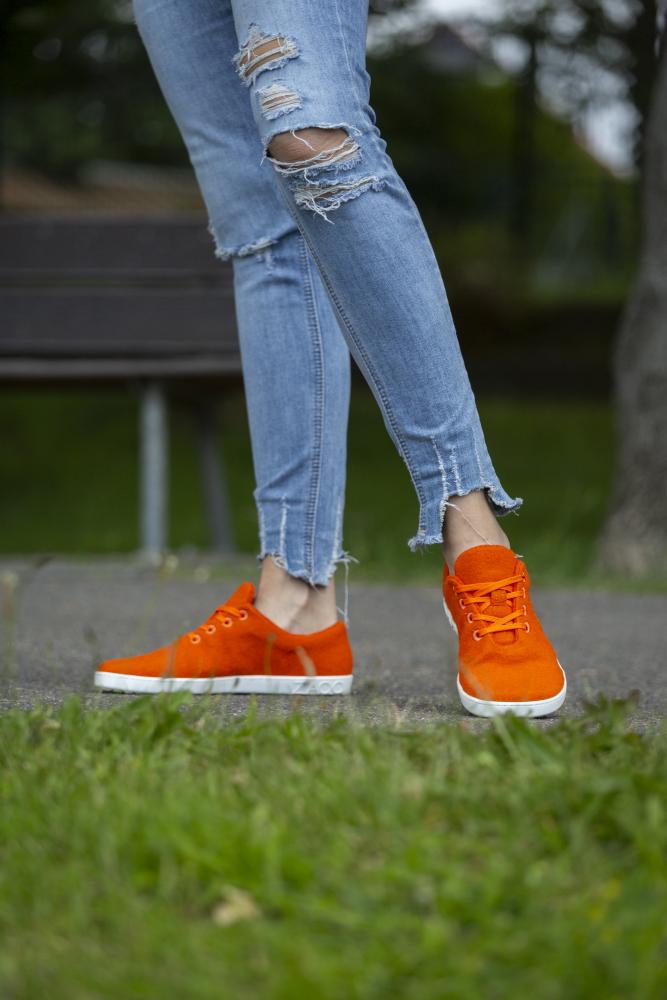 LIQE Orange - ZAQQ Barfußschuhe