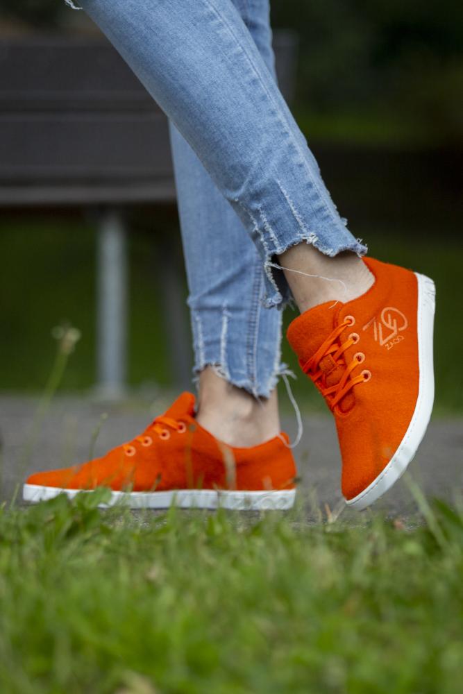 LIQE Orange - ZAQQ Barfußschuhe