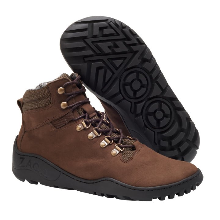 MOUNTEQ Brown Waterproof - ZAQQ Barfußschuhe