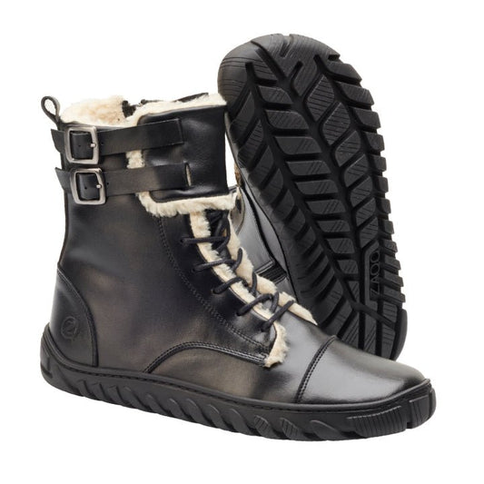 QABAL Winter Black - ZAQQ Barfußschuhe