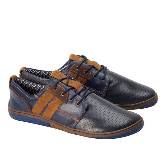 QANBERRA Navy - ZAQQ Barfußschuhe