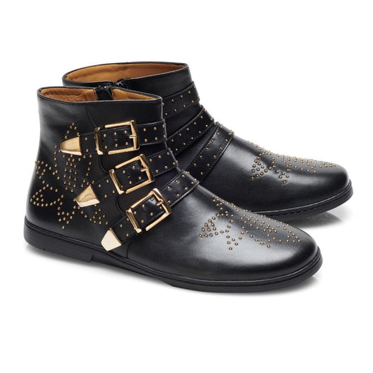 QLANCE Black Gold - ZAQQ Barfußschuhe