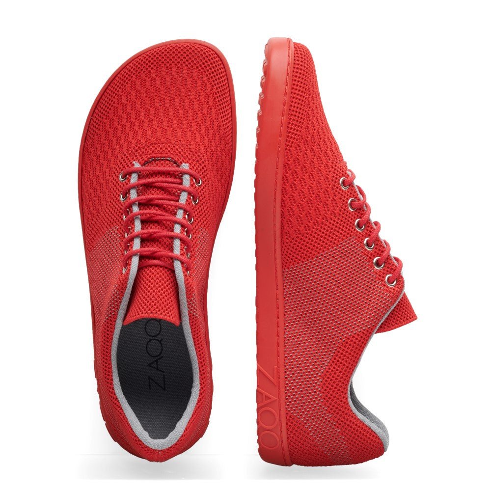 QNIT Red - ZAQQ Barfußschuhe